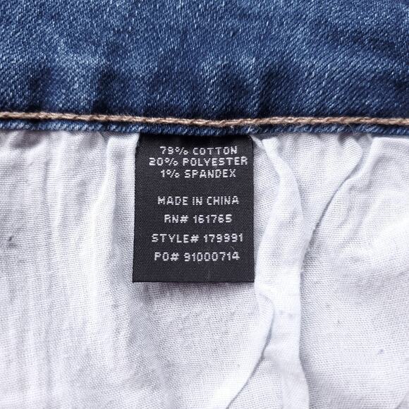 Alloy Apparel Tall Heidi Ultra High Rise Jeans Women Jr 16/37 Blue Skinny Sleek - Picture 12 of 13